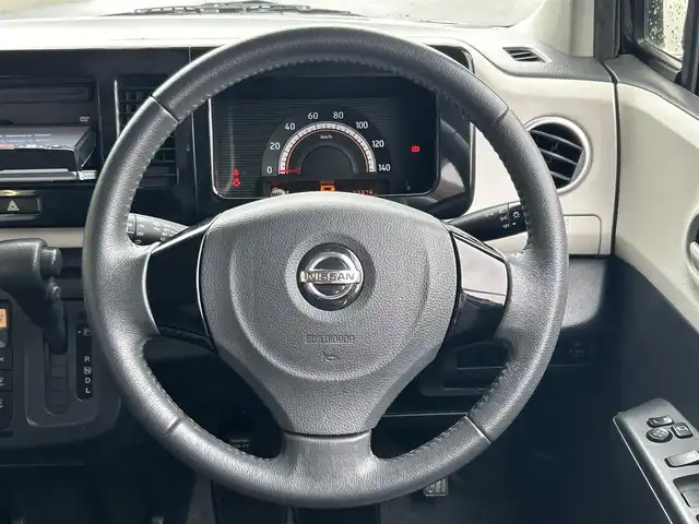 日産 モコ X 東京都 2016(平28)年 3.3万km ブルーイッシュブラック 純正ナビ/バックカメラ/スマートキー/アイドリングストップ/シートカバー/プッシュスタート/純正15インチAW
