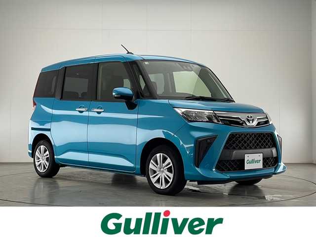 トヨタ ルーミー G 宮崎県 2022(令4)年 3万km ターコイズブルーマイカメタリック 禁煙車/衝突被害軽減ブレーキ/社外ナビ/（カロッツェリア/AVIC-RZ503/CD/DVD/Bluetooth）/社外バックカメラ/社外ETC/社外フロアマット/純正ドライブレコーダー/純正LEDオートライト/両側電動スライドドア/アイドリングストップ/オートエアコン/オート電動格納ミラー/ウインカードアミラー/リアプライバシーガラス/スマートキー/プッシュエンジンスタート/新車時保証書/取扱い説明書