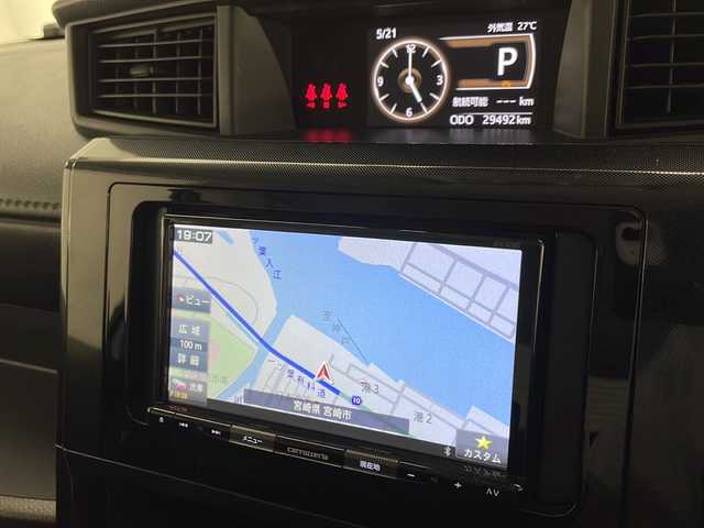 トヨタ ルーミー G 宮崎県 2022(令4)年 3万km ターコイズブルーマイカメタリック 禁煙車/衝突被害軽減ブレーキ/社外ナビ/（カロッツェリア/AVIC-RZ503/CD/DVD/Bluetooth）/社外バックカメラ/社外ETC/社外フロアマット/純正ドライブレコーダー/純正LEDオートライト/両側電動スライドドア/アイドリングストップ/オートエアコン/オート電動格納ミラー/ウインカードアミラー/リアプライバシーガラス/スマートキー/プッシュエンジンスタート/新車時保証書/取扱い説明書