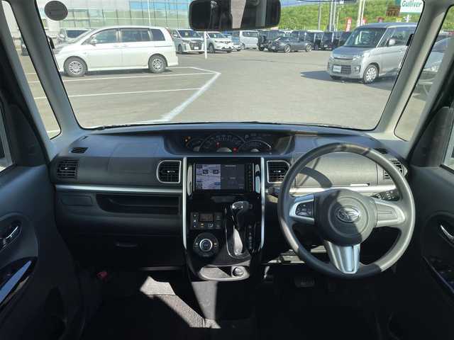 ダイハツ タント カスタム X SA 青森県 2014(平26)年 9.1万km ブラックマイカメタリック ・4WD/・衝突軽減ブレーキ/・純正ナビ/・フルセグTV/・Bluetooth/・片側パワースライドドア/・スマートキー/・プッシュスタート/・LEDヘッドライト/・純正フォグ/・純正14AW/・純正エアロ/・ウィンカーミラー