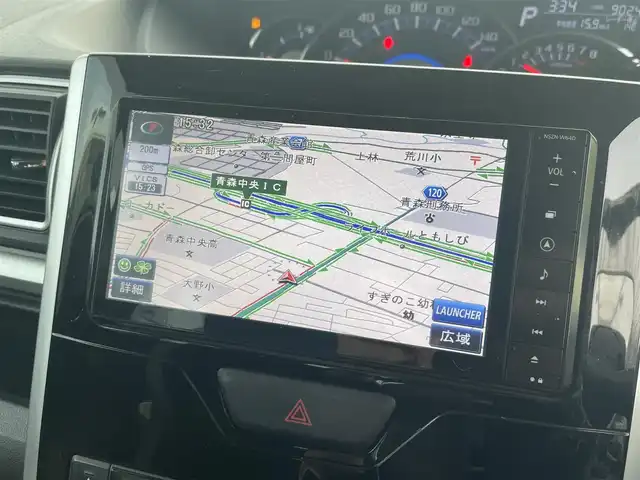 ダイハツ タント カスタム X SA 青森県 2014(平26)年 9.1万km ブラックマイカメタリック (株)IDOMが運営する【じしゃロン青森店】の自社ローン専用車両になりますこちらは現金、またはオートローンご利用時の価格です。自社ローンご希望の方は別途その旨お申付け下さい。/・4WD/・衝突軽減ブレーキ/・純正ナビ/・フルセグTV/・Bluetooth/・片側パワースライドドア/・スマートキー/・プッシュスタート/・LEDヘッドライト/・純正フォグ/・純正14AW
