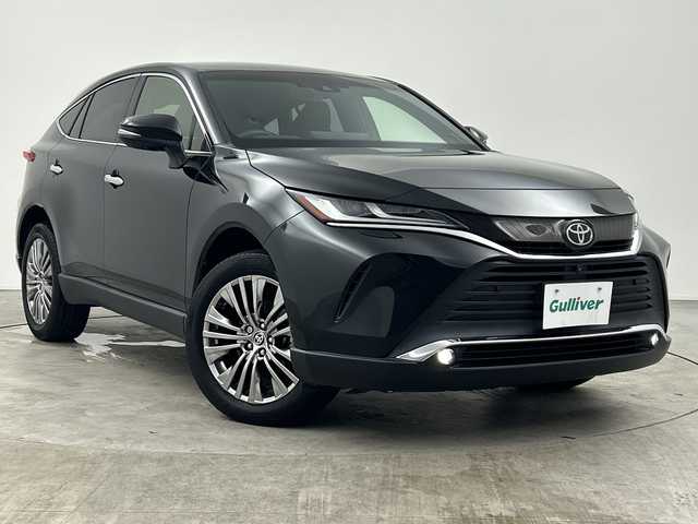 トヨタ ハリアー Z レザーパッケージ 三重県 2020(令2)年 5.1万km プレシャスブラックパール 純正12.3インチDAナビ/・AppleCarplay・AndroidAuto・フルセグ・BT・AUX/パノラミックビューモニター/JBLプレミアムサウンド/デジタルインナーミラー/プリクラッシュセーフティ/クリアランスソナー/レーダークルーズコントロール/オートハイビーム/レーントレーシングアシスト/ロードサインアシスト/シートヒーター・エアシート（運転席・助手席）/運転席・助手席パワーシート（D席メモリー付き）/ステアリングヒーター/ブラインドスポットモニター/電動リアゲート/純正フロアマット/純正19インチアルミ/LEDヘッドライト/スペアキー/黒革