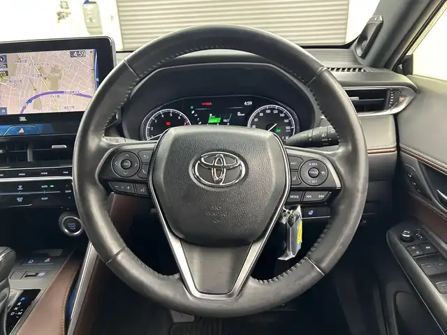 トヨタ ハリアー Z レザーパッケージ 三重県 2020(令2)年 5.1万km プレシャスブラックパール 純正12.3インチDAナビ/・AppleCarplay・AndroidAuto・フルセグ・BT・AUX/パノラミックビューモニター/JBLプレミアムサウンド/デジタルインナーミラー/プリクラッシュセーフティ/クリアランスソナー/レーダークルーズコントロール/オートハイビーム/レーントレーシングアシスト/ロードサインアシスト/シートヒーター・エアシート（運転席・助手席）/運転席・助手席パワーシート（D席メモリー付き）/ステアリングヒーター/ブラインドスポットモニター/電動リアゲート/純正フロアマット/純正19インチアルミ/LEDヘッドライト/スペアキー/黒革