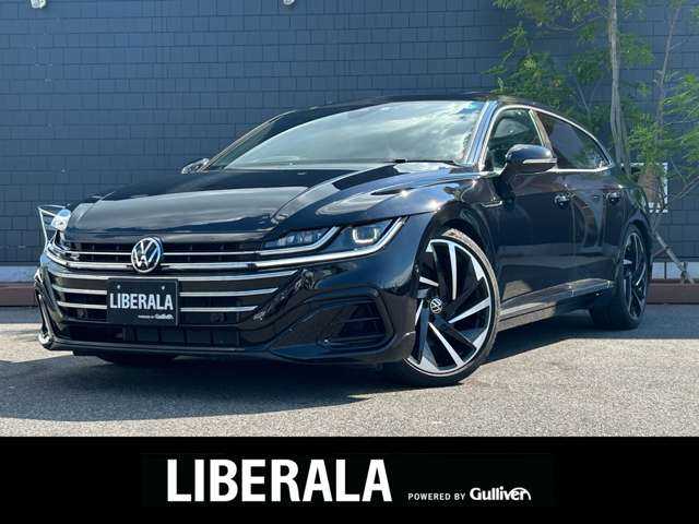 フォルクスワーゲン ＶＷ アルテオン SB TSI 4モーション Rラインアドバンス 滋賀県 2022(令4)年 2.7万km 黒  4MOTION（フルタイム4輪駆動）/純正20インチアルミホイール/ラグジュアリーパッケージ/・プレミアムサウンドシステム”harman/Kardon”/・電動パノラマスライディングルーフ/LEDヘッドライト/純正ナビゲーションシステム/・Bluetooth/・FM/・USBポート/・CarPlay/R-Line専用ナパレザーシート/・前席パワーシート/・全席シートヒーター/R-Line専用ステアリング/パワーバックドア/スペアキー