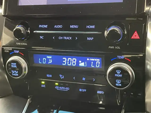 トヨタ アルファードハイブリット S タイプゴールド 愛知県 2020(令2)年 3.7万km スパークリングブラックパールクリスタルシャイン 純正ＤＡナビＴＶ　純正１２．１型後席モニター　禁煙車　ＤＶＤデッキ　バックカメラ　ハーフレザー　両側パワスラ　電動リアゲート　前後ドラレコ　ＡＣ１００Ｖ電源　衝突軽減装置　追従クルコン　電動パーキング　トヨタセーフティセンス　コーナーセンサー　LEDオートライト　