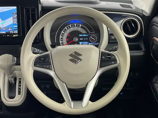 スズキ ワゴンＲ スマイル HYBRID X 鹿児島県 2022(令4)年 3.8万km インディゴブルーメタリック/ホワイト2トーン 社外SDナビ/フルセグテレビ/USB/SD/Bluetooth/バックカメラ/D席シートヒーター/レーダークルーズコントロール/ヘッドアップディスプレイ/レーンキープアシスト/両側パワースライドドア/純正フロアマット/コーナーセンサー/ドライブレコーダー/ETC