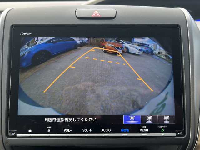 ホンダ フリード ハイブリット G ホンダセンシング 沖縄県 2018(平30)年 5.3万km ブルーホライゾンM 両側パワースライドドア　/純正９インチナビ　/フルセグTV　/バックカメラ　/ビルトインETC　/LEDオートライト　/スマートキー　/パワーステアリング　/パワーウィンドウ　/スペアキー1本