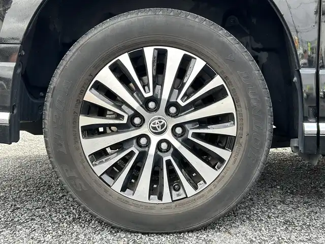 トヨタ グランエース プレミアム 茨城県 2020(令2)年 4.2万km ブラック 純正ディスプレイオーディオ(AM/FM/BT/TV/Miracast)/全方位カメラ/ETC/ドライブレコーダー/追従型クルーズコントロール/両側パワースライドドア/レザーシート/1、2列目シートヒーター/パワーシート/オットマン/LED/純正アルミホイール/レーンキープアシスト/デジタルインナーミラー/オートライト