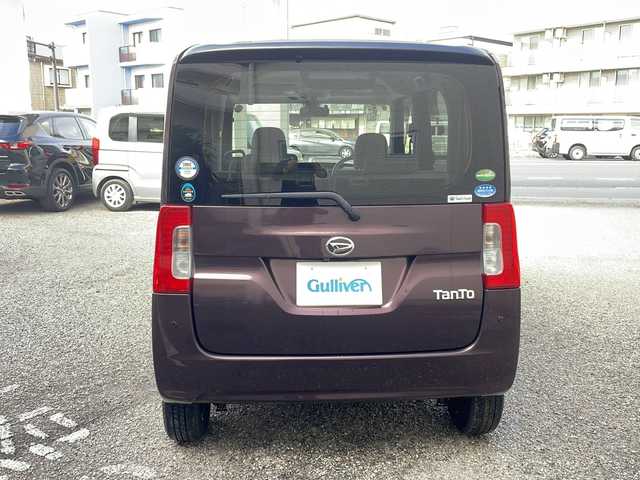 ダイハツ タント X SAⅡ 兵庫県 2015(平27)年 0.9万km プラムブラウンクリスタルマイカ 純正SDナビ　フルセグ、DVD、BT、AM、FM/バックカメラ/ETC/衝突被害軽減ブレーキ/コーナーセンサー後方のみ/片側パワースライドドア/横滑り防止/純正フロアマット/スマートキー×２/プッシュスタート