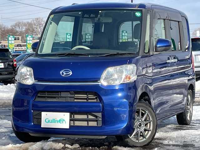 ダイハツ タント L SA Ⅲ 道央・札幌 2018(平30)年 12.3万km ディープブルークリスタルマイカ ４WD/社外メモリーナビ/CD/SD/ワンセグ/スマートアシストIII/衝突被害軽減ブレーキ/横滑り防止装置/レーンキープアシスト/リアコーナーセンサー/ETC/ドライブレコーダー/アイドリングストップ/PWRMODE/両側スライドドア/D席シートヒーター/リモコンキー/ハロゲンヘッドライト/オートハイビーム/電動格納ミラー/ヘッドライトレベライザー/純正フロアマット/ドアバイザー