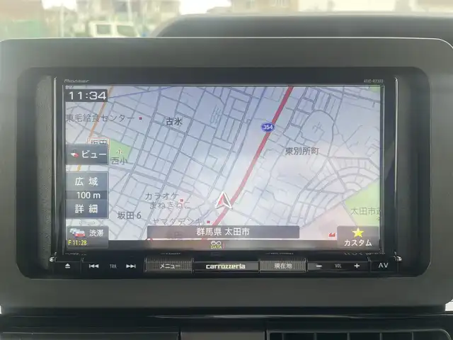 ダイハツ タント カスタム RS 群馬県 2019(令1)年 3.8万km ブラックマイカメタリック/シャイニングホワイトパール 社外メモリナビ（AVIC-RZ303）/（フルセグTV/CD/DVD/AM/FM/USB）/ターボ車/全方位モニター/クリアランスソナー/スマートアシスト/・アダプティブクルーズコントロール/・レーンキープコントロール/・衝突回避支援ブレーキ機能/・先行車発進お知らせ機能/・ふらつき警報装置/・オートハイビーム/両側パワースライドドア/シートヒーター（D・N席）/オートライト/LEDヘッドライト/LEDフロントフォグランプ/ステアリングスイッチ/プッシュスタート/アイドリングストップ/純正ビルトインETC/スーパーロングスライドチェアー（運転席）/格納式シートバックテーブル（D・N席）/ドライブアシストイルミネーション/寒冷地仕様（リアヒーターダクト）/取扱説明書/保証書