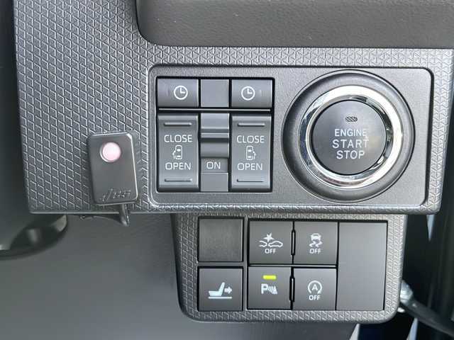 ダイハツ タント カスタム X 福島県 2019(令1)年 5.1万km ブラックマイカメタリック/レーザーブルークリスタルシャイン 2トーン ナビ　フリップダウンモニター　ＨＤＭＩ　シートヒーター　両側パワスラ　バックＣ　ハーフレザー　Ｄ席ロングスライド　コーナーセンサー　ＥＴＣ　純正エンジンスターター　スペアキー　スタッドレス付ＡＷ積込