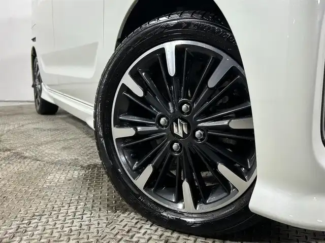 スズキ スペーシア カスタム HYBRID XS ターボ 大阪府 2019(平31)年 2.9万km ピュアホワイトP 純正ナビ(フルセグ/DVD再生/Bluetooth) バックカメラ ETC 両側パワースライドドア 衝突軽減 クルコン クリアランスソナー レコーンアシスト ハーフレザー シートヒーター 前後ドラレコ