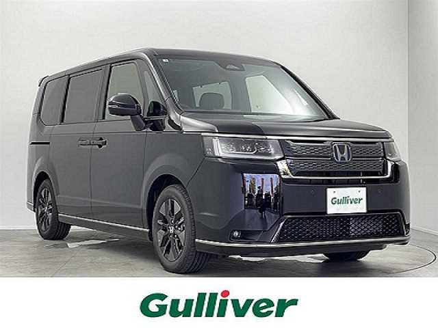 ホンダ ステップワゴン スパーダ eHEV 大阪府 2025(令7)年 0.1千km クリスタルブラックパール ホンダセンシング/衝突軽減ブレーキ/誤発進抑制機能/レーンキープアシスト/アダプティクブクルーズコントロール/歩行者事故低減ステアリング/純正11.4インチナビ/Bluetooth/SD/フルセグTV/AM/FM/両側パワースライドドア/後席オットマン/電動リアゲート/パドルシフト/BSM/ヒーテッドドアミラー/オートホールド/SOSコール/LEDヘッドライト/シートヒーター/コーナーセンサー
