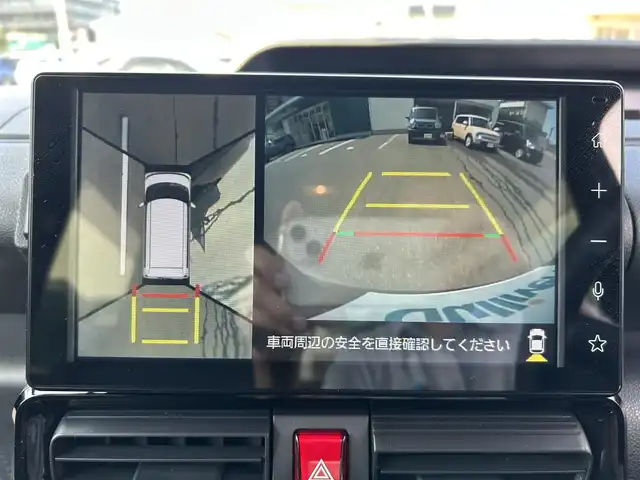 ダイハツ タント カスタム X 島根県 2022(令4)年 4.3万km ブラックマイカメタリック 純正スマホ連携ディスプレイオーディオ　/・フルセグTV/・Bluetooth/・AppleCarPlay／AndroidAuto/全方位/バックカメラ　/ビルトインＥＴＣ　/アイドリングストップ/レーダークルーズコントロール　/両側パワースライドドア　/前後コーナーセンサー　/電動パーキングブレーキ/前席シートヒーター　/スマートキー　/プッシュスタート/純正LEDヘッドライト　/純正１４インチアルミホイール/純正フロアマット