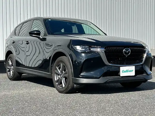 マツダ ＣＸ－６０ XD Sパッケージ 千葉県 2023(令5)年 0.7万km ジェットブラックマイカ 純正12.3インチナビ/(フルセグTV Bluetooth AppleCarPlay Androidauto)/全方位カメラ/衝突被害軽減システム/車線逸脱警報/レーダークルーズコントロール/ブラインドスポットモニター/横滑り防止装置/ETC/ドライブレコーダー/アイドリングストップ/LEDヘッドライト/オートライト/ウィンカーミラー/電動格納ミラー/純正18インチAW/シートヒーター/ステアリングヒーター/プッシュスタート/スマートキー/フロアマット