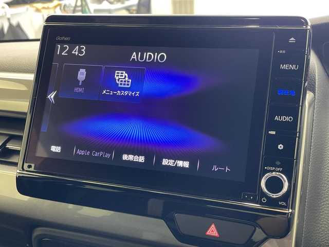 ホンダ Ｎ ＢＯＸ カスタム L ターボ スタイル+ブラック 岐阜県 2022(令4)年 4.4万km クリスタルブラックパール 純正8インチナビ/　(AM/FM/CD/DVD/Bluetooth/フルセグTV/AppleCarPlay)/バックカメラ/衝突軽減ブレーキ/レーンキープアシスト/コーナーセンサー/レーダークルーズコントロール/両側パワースライドドア/デジタルインナーミラー/ビルトインETC/ドライブレコーダー前後/LEDヘッドライト/オートライト/革巻きステアリング/純正フロアマット/純正アルミホイール