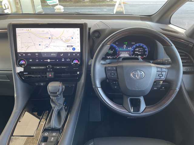 トヨタ アルファード Z 福島県 2025(令7)年 0.3万km ブラック １オーナー　１４型ディスプレイナビ　黒革シート　全方位モニター　プリクラッシュ　Ｒクルコン　ビルトインＥＴＣ　エアコンシート　ステアリングヒーター　デジタルインナーミラー　両側パワースライドドア