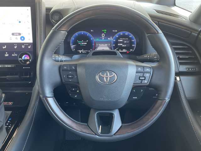 トヨタ アルファード Z 福島県 2025(令7)年 0.3万km ブラック １オーナー　１４型ディスプレイナビ　黒革シート　全方位モニター　プリクラッシュ　Ｒクルコン　ビルトインＥＴＣ　エアコンシート　ステアリングヒーター　デジタルインナーミラー　両側パワースライドドア