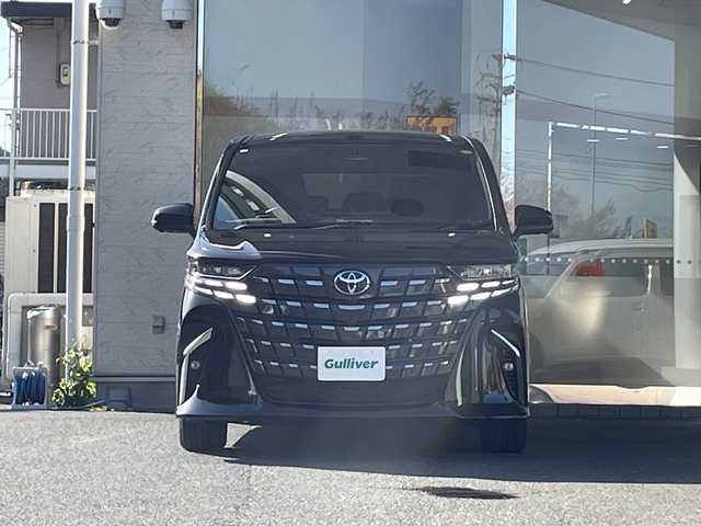 トヨタ アルファード Z 福島県 2025(令7)年 0.3万km ブラック １オーナー　１４型ディスプレイナビ　黒革シート　全方位モニター　プリクラッシュ　Ｒクルコン　ビルトインＥＴＣ　エアコンシート　ステアリングヒーター　デジタルインナーミラー　両側パワースライドドア
