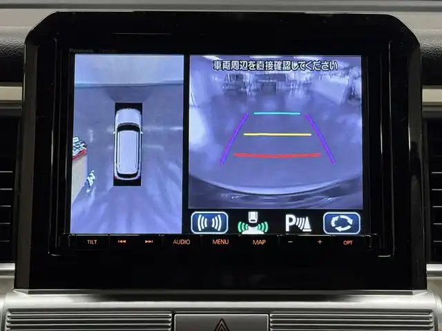 スズキ クロスビー HYBRID MZ 三重県 2019(令1)年 1.9万km スーパーブラックパール 3トーンコーディネート マイルドハイブリッド/FF/MTモード付インパネ6AT/純正 8インチナビ CN-RZ843/（FM/AM/SD/iPod/TV/USB/Bluetooth/MEMORY MUSIC/CD/DVD/VTR）/【OP】全方位モニター/ドライブレコーダー 前方/ビルトイン ETC/安全/・デュアルセンサーブレーキサポート/・誤発進抑制機能（前方・後方）/・車線逸脱警報機能/・ふらつき警報機能/・後退時ブレーキサポート/・リヤパーキングセンサー/・ハイビームアシスト/・ESP（車両走行安定補助システム）/・運転席、助手席、サイド、カーテンエアバッグ/など/装備/・シートヒーター（D/N）/・オートエアコン/・オートライト/・LED ヘッドランプ＆フロントフォグランプ/・パドルシフト/・ステアリングスイッチ/・純正16inAW/・プッシュスタート/・スマートキーx2/・パワーステアリング/・全ドアパワーウインドウ/・取/ナビ取/・【OP】外装色『スーパーブラックパール 3トーンコーディネート［DCD］』/など