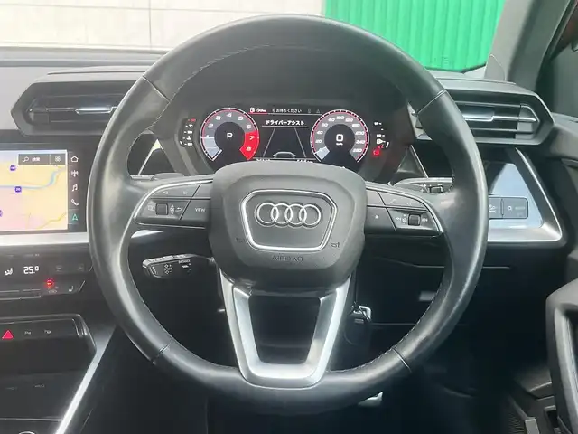 アウディ アウディ Ａ３ セダン 30TFSI アドバンスド 島根県 2021(令3)年 3.7万km ブリリアントレッド 純正ナビ/フルセグ/Ｂｌｕｅｔｏｏｔｈ接続/ＥＴＣ/バックカメラ/前後コーナーセンサー/追従式クルーズコントロール/衝突軽減システム/横滑り防止/前席パワーシート/シートヒーター/オートヘッドライト/ハイビーム/純正１８インチアルミホイール/純正フロアマット/スマートフォン置くだけ充電