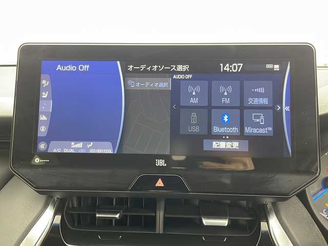 トヨタ ハリアー ハイブリッド Z レザーパッケージ 茨城県 2021(令3)年 4万km ホワイトパールクリスタルシャイン 純正12.3インチナビ/・JBLサウンド/・全方位カメラ/・FM/AM/Bluetooth/AppleCarPlay/AndroidAuto/・フルセグTV/・Miracast/BSM/パワーシート（D+N席）/シートヒーター（D+N席）/シートベンチレーション（D+N席）/ステアリングヒーター/前後ドライブレコーダー/前後コーナーセンサー/電動リアゲート/ビルドインETC/純正アルミホイール/横滑り防止機能/レーンキープアシスト/衝突被害軽減ブレーキ/LEDヘッドライト/オートライト/オートマチックハイビーム