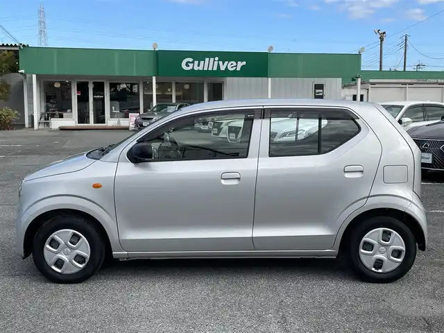 スズキ アルト L 千葉県 2019(令1)年 1.9万km シルキーシルバーメタリック デュアルセンサーブレーキサポート/社外SDナビ【KXM-E503W】/・CD/DVD/MSV/Bluetooth/フルセグTV/車線逸脱警報/運転席シートヒーター/コーナーセンサー/社外ドライブレコーダー/ビルトインETC/キーレスキー/ヘッドライトレベライザー/アイドリングストップ/ドアバイザー/新車時保証書＆取扱説明書