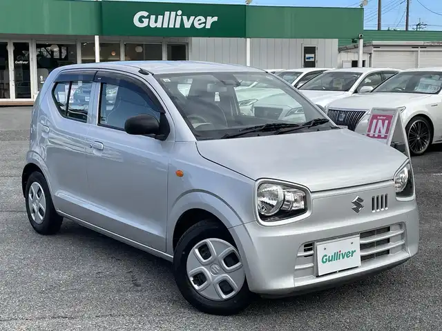 スズキ アルト L 千葉県 2019(令1)年 1.9万km シルキーシルバーメタリック デュアルセンサーブレーキサポート/社外SDナビ【KXM-E503W】/・CD/DVD/MSV/Bluetooth/フルセグTV/車線逸脱警報/運転席シートヒーター/コーナーセンサー/社外ドライブレコーダー/ビルトインETC/キーレスキー/ヘッドライトレベライザー/アイドリングストップ/ドアバイザー/新車時保証書＆取扱説明書