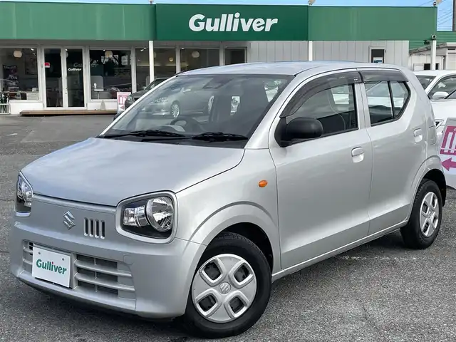 スズキ アルト L 千葉県 2019(令1)年 1.9万km シルキーシルバーメタリック デュアルセンサーブレーキサポート/社外SDナビ【KXM-E503W】/・CD/DVD/MSV/Bluetooth/フルセグTV/車線逸脱警報/運転席シートヒーター/コーナーセンサー/社外ドライブレコーダー/ビルトインETC/キーレスキー/ヘッドライトレベライザー/アイドリングストップ/ドアバイザー/新車時保証書＆取扱説明書