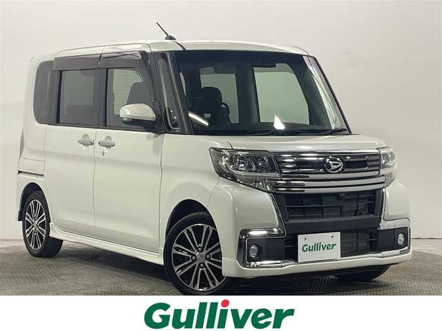ダイハツ タント カスタム RS トップED SA Ⅲ 大阪府 2018(平30)年 2.1万km パールホワイトⅢ 登録時21047Km/ナビ　/両側パワースライドドア　/Ｂカメラ　/スペアキー　/シートヒーター　/ＬＥＤオートライト　/オートハイビーム　/フォグライト/スマートアシスト　/アイドリングストップ　/フルセグＴＶ　/Ｂｌｕｅｔｏｏｔｈ　/ＣＤ／ＤＶＤ