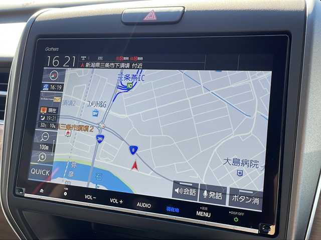 ホンダ フリード＋ G ホンダセンシング 新潟県 2021(令3)年 2.8万km プレミアムクリスタルレッドM ワンオーナー/４WD/社外ナビ/〈BT／AM／FM／DVD〉/バックカメラ/フルセグTV/シートヒーター〈運転席＋助手席〉/エアシート〈運転席＋助手席〉/両側パワースライドドア/ステアリングスイッチ/クルーズコントロール/ビルトインETC/ドライブレコーダー前後/LEDヘッドライト/オートライト/スマートキー/保証書/取り扱い説明書