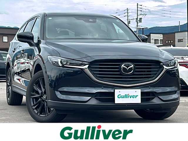 マツダ ＣＸ－８ XD ブラックトーンエディション 道南・函館 2021(令3)年 3.6万km ジェットブラックマイカ ・純正ＳＤナビ/・フルセグＴＶ/・ドライブレコーダー/・全周位カメラ/・クルーズコントロール/・コーナーセンサー/・ブラインドスポットモニター/・オートマチックハイビーム/・車間認知支援システム/・車線逸脱警報システム/・パーキングセンサー/・電動リアゲート/・ハーフレザーシート/・パワーシート/・シートヒーター/・ステアリングヒーター/・ＬＥＤライト/・スマートキー/・ETC