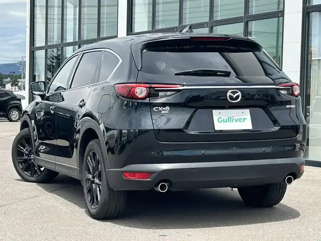 マツダ ＣＸ－８ XD ブラックトーンエディション 道南・函館 2021(令3)年 3.6万km ジェットブラックマイカ ・純正ＳＤナビ/・フルセグＴＶ/・ドライブレコーダー/・全周位カメラ/・クルーズコントロール/・コーナーセンサー/・ブラインドスポットモニター/・オートマチックハイビーム/・車間認知支援システム/・車線逸脱警報システム/・パーキングセンサー/・電動リアゲート/・ハーフレザーシート/・パワーシート/・シートヒーター/・ステアリングヒーター/・ＬＥＤライト/・スマートキー/・ETC
