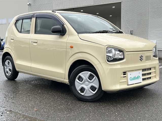 スズキ アルト L 秋田県 2018(平30)年 3.2万km シフォンアイボリーM 社外メモリナビ/社外BT、CD、DVD、TV/運助シートヒーター/４WD/ETC