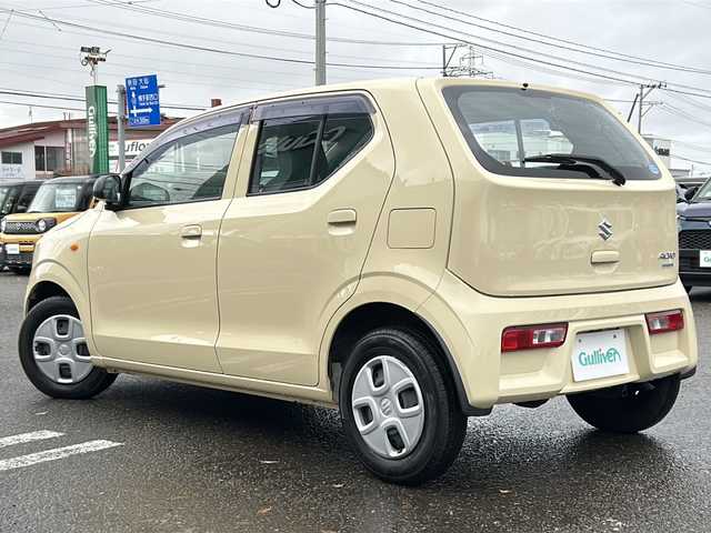 スズキ アルト L 秋田県 2018(平30)年 3.2万km シフォンアイボリーM 社外メモリナビ/社外BT、CD、DVD、TV/運助シートヒーター/４WD/ETC