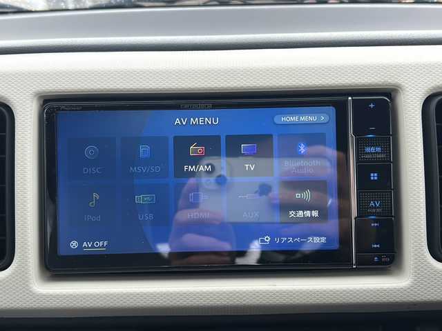 スズキ アルト L 秋田県 2018(平30)年 3.2万km シフォンアイボリーM 社外メモリナビ/社外BT、CD、DVD、TV/運助シートヒーター/４WD/ETC