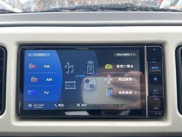 スズキ アルト L 秋田県 2018(平30)年 3.2万km シフォンアイボリーM 社外メモリナビ/社外BT、CD、DVD、TV/運助シートヒーター/４WD/ETC