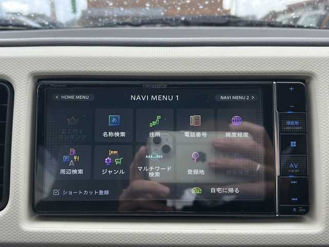 スズキ アルト L 秋田県 2018(平30)年 3.2万km シフォンアイボリーM 社外メモリナビ/社外BT、CD、DVD、TV/運助シートヒーター/４WD/ETC