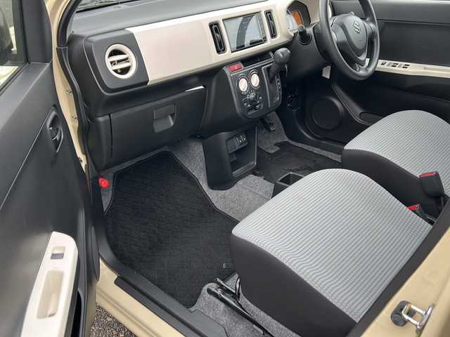 スズキ アルト L 秋田県 2018(平30)年 3.2万km シフォンアイボリーM 社外メモリナビ/社外BT、CD、DVD、TV/運助シートヒーター/４WD/ETC