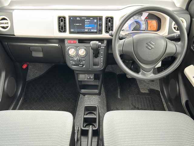 スズキ アルト L 秋田県 2018(平30)年 3.2万km シフォンアイボリーM 社外メモリナビ/社外BT、CD、DVD、TV/運助シートヒーター/４WD/ETC