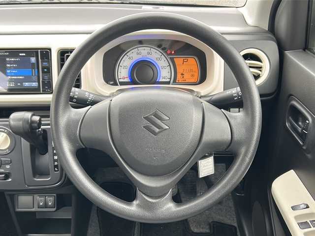 スズキ アルト L 秋田県 2018(平30)年 3.2万km シフォンアイボリーM 社外メモリナビ/社外BT、CD、DVD、TV/運助シートヒーター/４WD/ETC