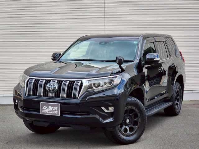 トヨタ ランドクルーザー プラド TX Lパッケージ 岩手県 2019(令1)年 5.3万km アティチュードブラックマイカ 純正エンスタ　/電動格納ミラー　/ディーゼル　/レーダークルーズコントロール　/ＥＴＣ　/前方ドラレコ　/前席シートヒーター・エアコン　/純正ＳＤナビ　/ワンオーナー　/寒冷地仕様　/エクストリームＪホイール