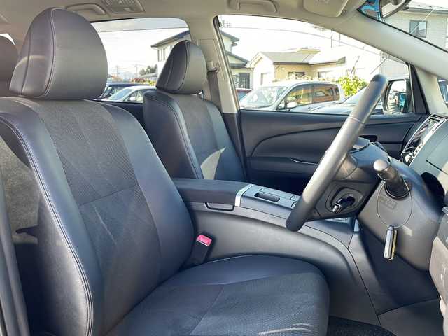 トヨタ エスティマ ハイブリッド アエラス プレミアムエディション 岩手県 2013(平25)年 7.6万km グレイッシュブルーマイカメタリック サンルーフ ナビ バックC 両側電動スライド Bluetooth 電動ハーフレザーシート オットマン AC100Vコンセント クルコン 前後ドラレコ ｎａｎｏｅ ステアスイッチ オートＨＩＤライト フォグ 純正17AW スマートキー