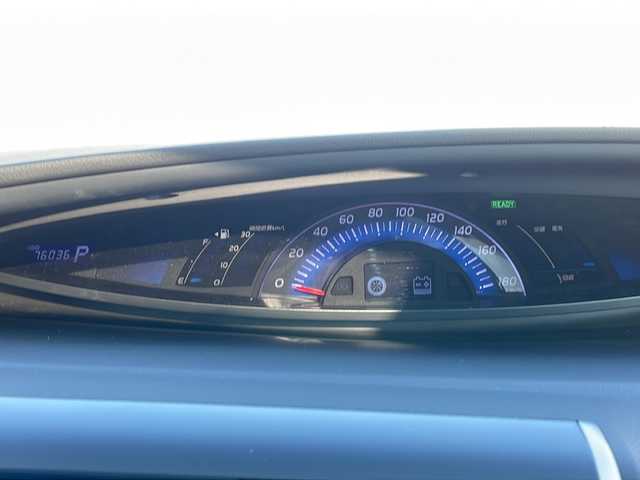 トヨタ エスティマ ハイブリッド アエラス プレミアムエディション 岩手県 2013(平25)年 7.6万km グレイッシュブルーマイカメタリック サンルーフ ナビ バックC 両側電動スライド Bluetooth 電動ハーフレザーシート オットマン AC100Vコンセント クルコン 前後ドラレコ ｎａｎｏｅ ステアスイッチ オートＨＩＤライト フォグ 純正17AW スマートキー