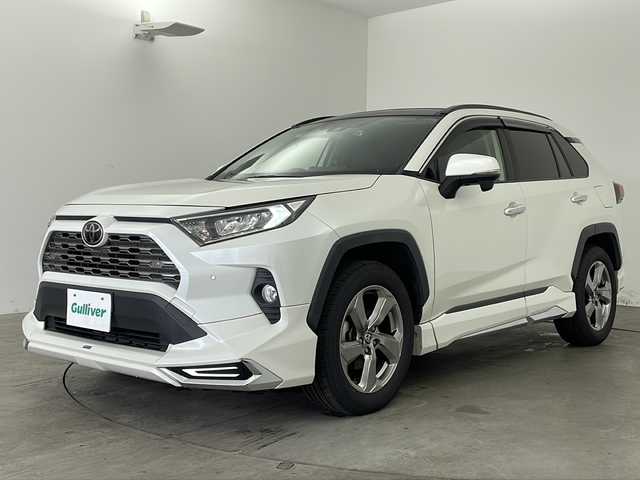 トヨタ ＲＡＶ４ G 兵庫県 2020(令2)年 7.2万km ホワイトパールクリスタルシャイン ・パノラマムーンルーフ/・モデリスタエアロ/・社外9型ナビ＆TV＆BT＆DVD＆SD/・カロッツェリア後席ヘッドレストモニター/・バックカメラ/・トヨタセーフティセンス/・プリクラッシュセーフティ/・ブラインドスポットモニター/・レーダークルーズコントロール/・レーンディパーチャーアラート/・オートマチックハイビーム/・スマートキー/・プッシュスタート/・合皮シート/・前席シートヒーター/・ステアリングヒーター/・パワーシート/・デジタルインナーミラー/・前後ドライブレコーダー/・フロアマット/・パワーバックドア/・クリアランスソナー/・ビルトインETC/・純正18インチアルミホイール