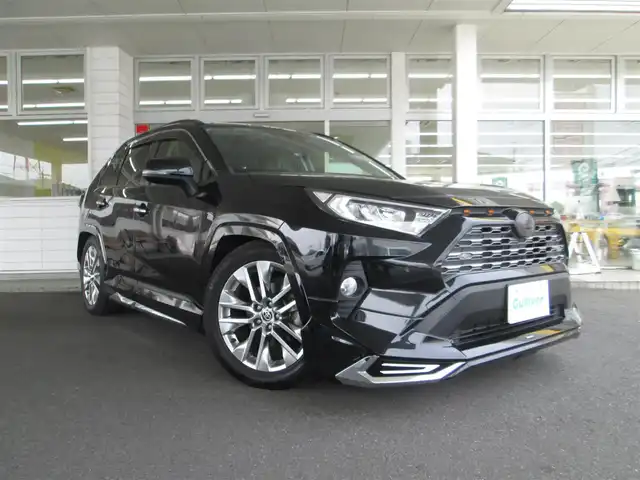 トヨタ ＲＡＶ４ G Zパッケージ 千葉県 2021(令3)年 3.7万km アティチュードブラックマイカ モデリスタエアロ＆OPオーバーフェンダー/アルパイン９型ナビ、フルセグTV/バックカメラ/デジタルインナーミラー/サンルーフ/黒レザーシート/シートヒーター/パワーシート/LEDヘッドライト&LEDフォグ/純正19インチアルミホイール/車高調（純正足回り車載）/プリクラッシュセーフティ/LTA/BSM/パワーバックドア/革巻きステアリング/ステアリングヒーター/ナビ連動ドライブレコーダー(前後)/ビルトインETC/保証書/取扱説明書/スペアキー