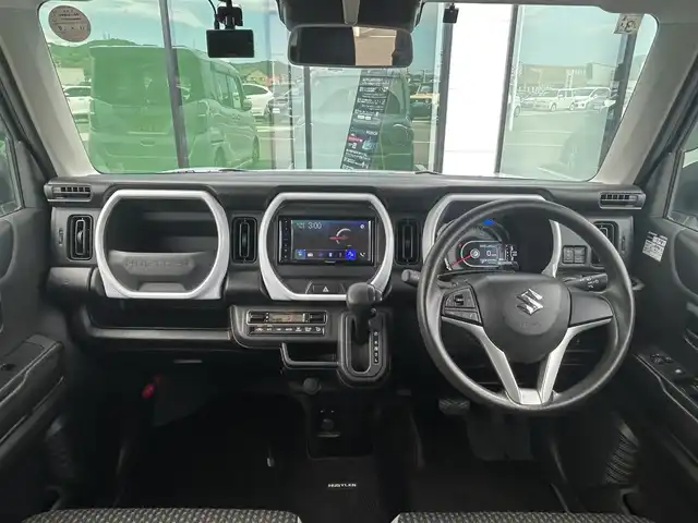 スズキ ハスラー HYBRID G 香川県 2021(令3)年 3.1万km オフブルーM 登録時走行距離：30796km/パイオニア製ディスプレイオーディオ/　CD DVD BT/バックカメラ/衝突被害軽減装置/レーンキープアシスト/クリアランスソナー/アイドリングストップ/横滑り防止装置/前後ドライブレコーダー/ETC/シートヒーター/ステアリングスイッチ/プッシュスタート/スマートキー/スペアキー