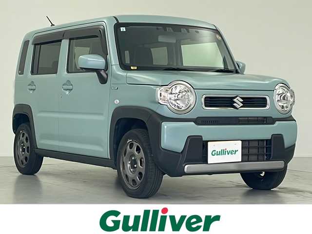 スズキ ハスラー HYBRID G 愛知県 2021(令3)年 3.1万km オフブルーM 登録時走行距離：30796km/パイオニア製ディスプレイオーディオ/　CD DVD BT/バックカメラ/衝突被害軽減装置/レーンキープアシスト/クリアランスソナー/アイドリングストップ/横滑り防止装置/前後ドライブレコーダー/ETC/シートヒーター/ステアリングスイッチ/プッシュスタート/スマートキー/スペアキー