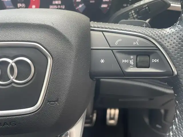 アウディ Ｑ３ SB 35TFSI Sライン 愛知県 2020(令2)年 2.1万km 白 メモリナビ　/フルセグテレビ　/バックカメラ　/全方位カメラ　/アダプティブクルーズコントロール　/ビルトインETC /パワーバックドア　/シートヒーター　/革シート　/パワーシート　/パドルシフト　/LEDヘッド　/パワーバックドア